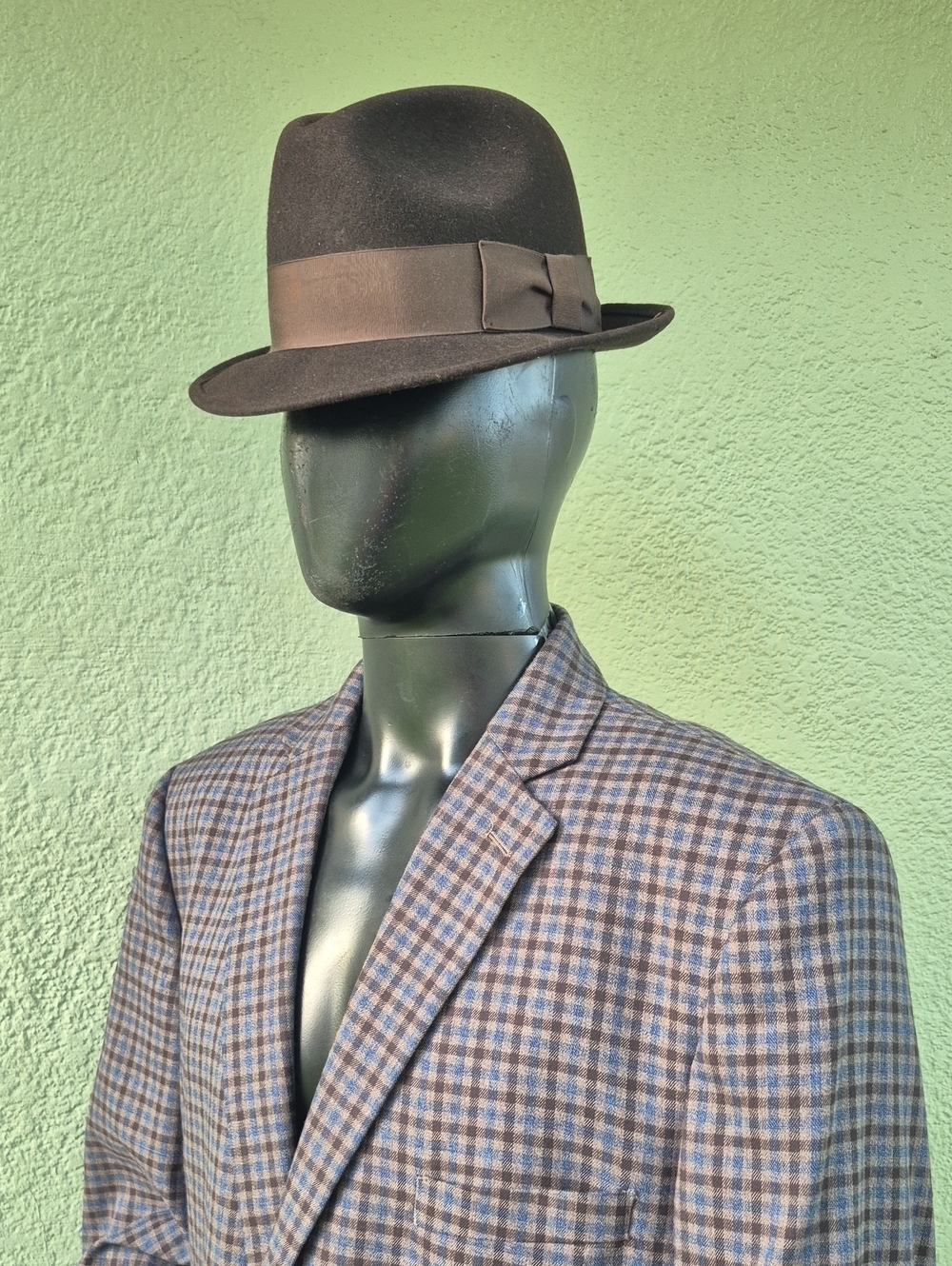 Alan Flusser Men's Classic Micro-Check/Plaid Print Luxury Blazer *Custom Lining* - Picture 11 of 17